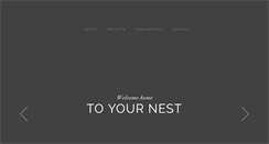 Desktop Screenshot of nestdesignstudio.ca
